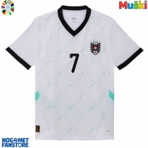 Austrija Marko Arnautovic #7 Gostujuci Dres EP 2024 Kratak Rukav